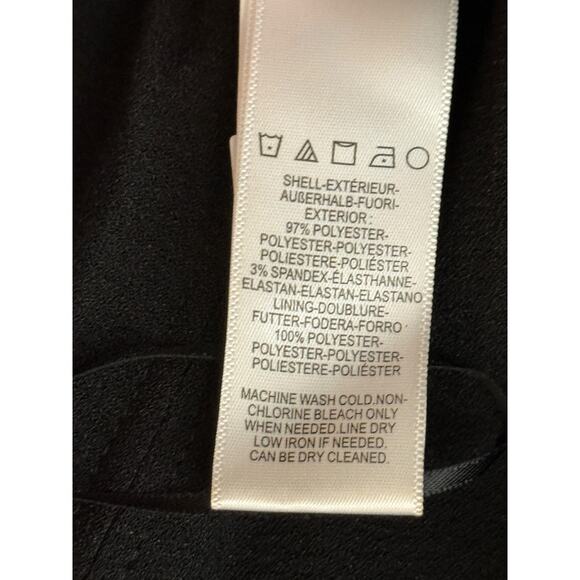 Dress the Population jumpsuit Fernanda strapless black size X-Small XS DEFECT - Picture 7 of 8